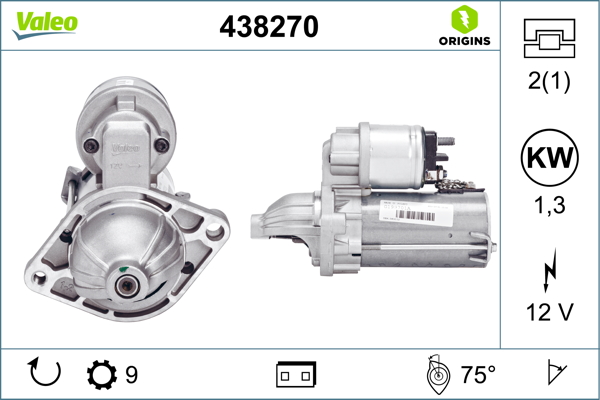 VALEO Önindító 438270_VALEO