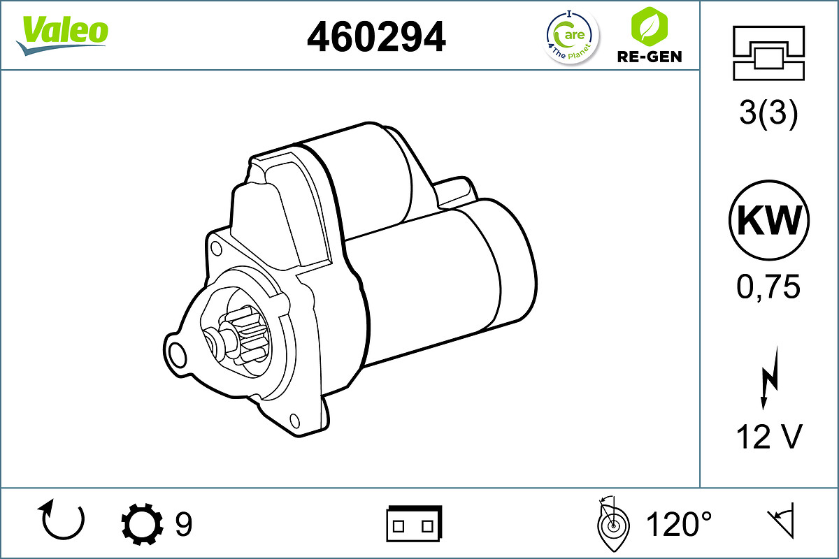 VALEO Önindító 460294_VALEO