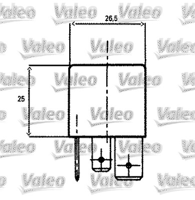 VALEO Relé 643827_VALEO