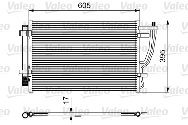 VALEO Klímahűtő 814493_VALEO