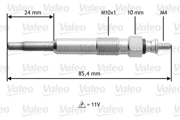 VALEO Izzítógyertya 345105_VALEO