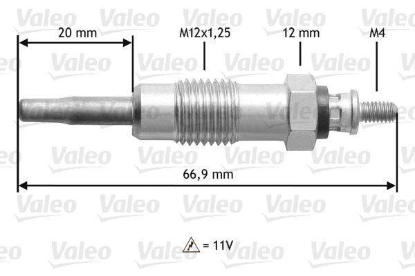 VALEO Izzítógyertya 345111_VALEO