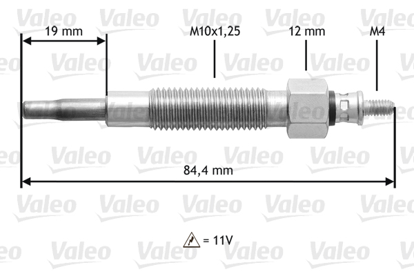 VALEO Izzítógyertya 345145_VALEO