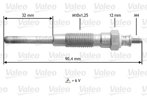 VALEO Izzítógyertya 345158_VALEO