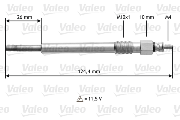 VALEO Izzítógyertya 345162_VALEO