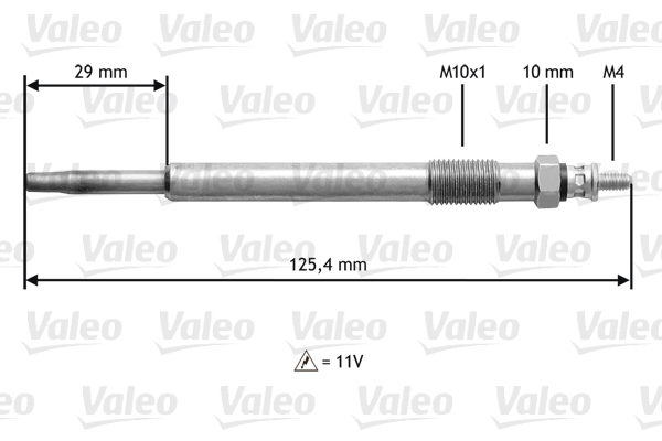 VALEO Izzítógyertya 345168_VALEO