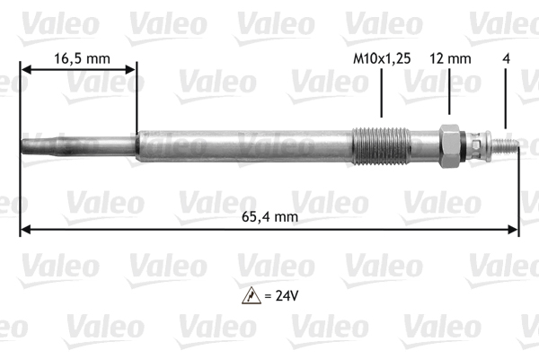 VALEO Izzítógyertya 345169_VALEO