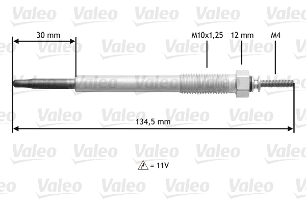 VALEO Izzítógyertya 345185_VALEO