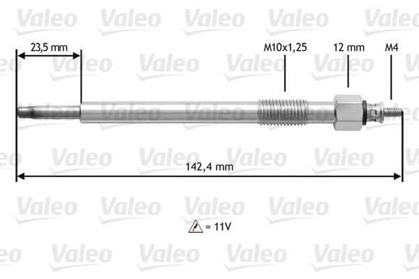 VALEO Izzítógyertya 345187_VALEO