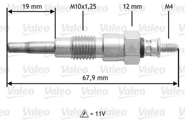 VALEO Izzítógyertya 345203_VALEO