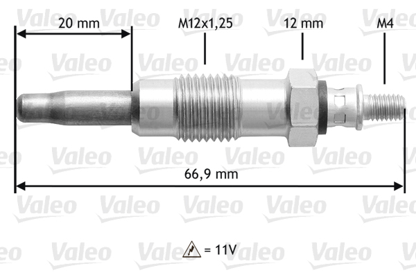 VALEO Izzítógyertya 345210_VALEO