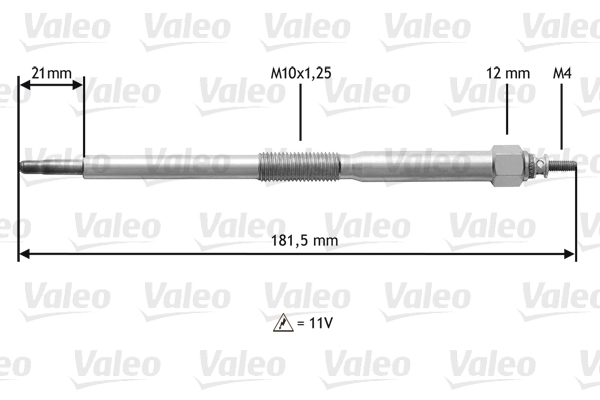 VALEO Izzítógyertya 345220_VALEO