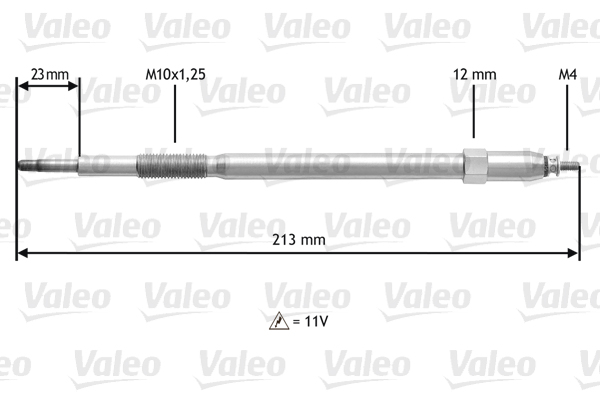 VALEO Izzítógyertya 345221_VALEO