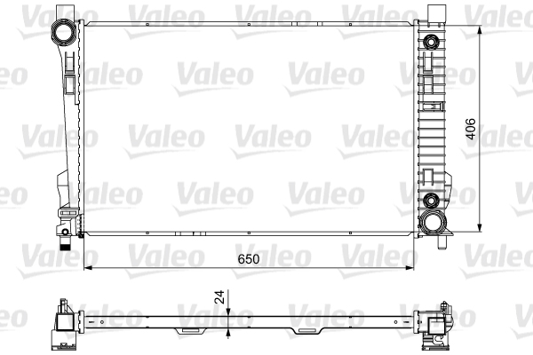 VALEO Vízhűtő RA1035_VALEO