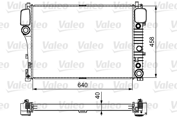 VALEO Vízhűtő 735299_VALEO