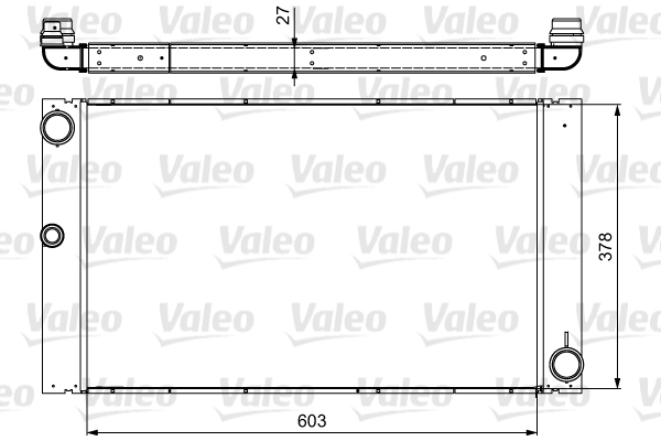 VALEO Vízhűtő 735475_VALEO