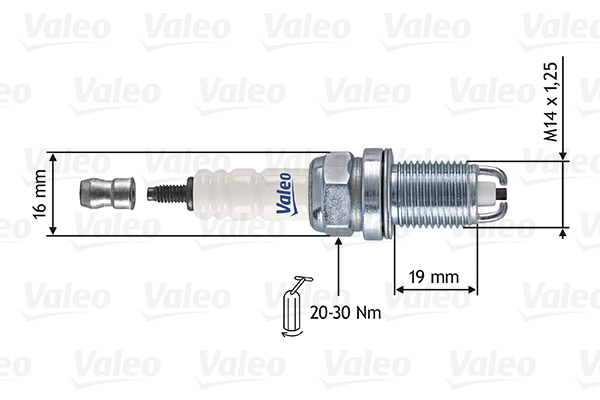 VALEO Gyújtógyertya 246850_VALEO