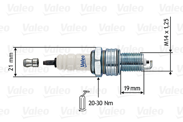 VALEO Gyújtógyertya 246854_VALEO