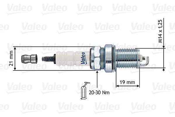 VALEO Gyújtógyertya 246856_VALEO