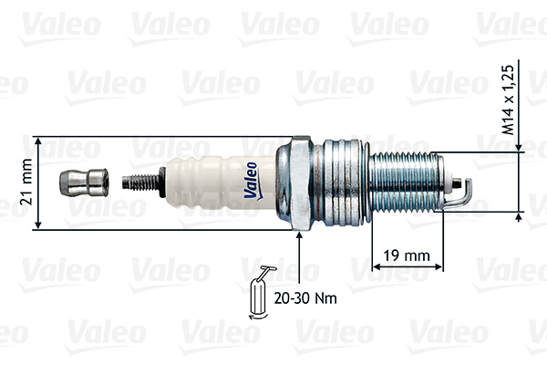 VALEO Gyújtógyertya 246857_VALEO