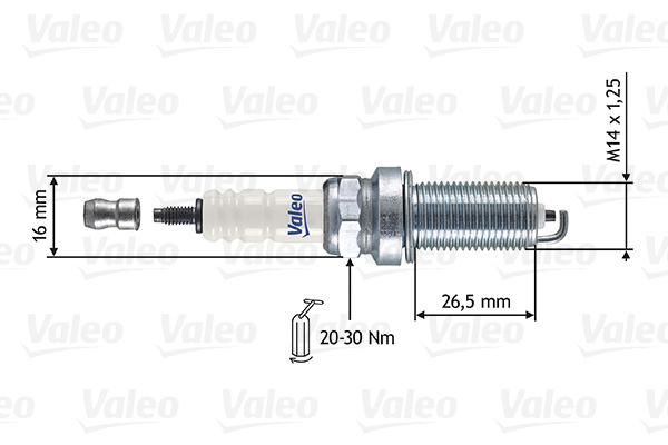 VALEO Gyújtógyertya 246865_VALEO