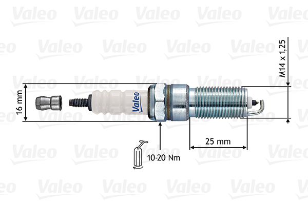 VALEO Gyújtógyertya 246866_VALEO