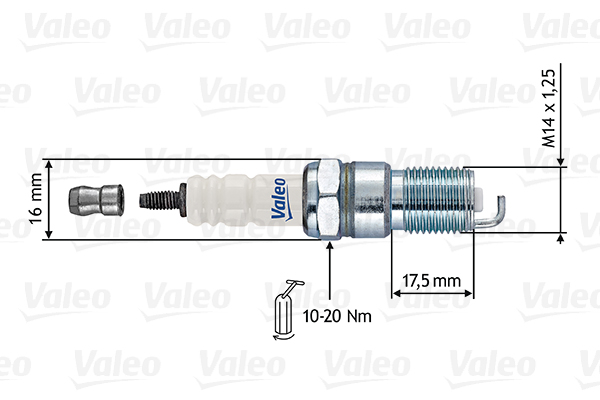 VALEO Gyújtógyertya 246868_VALEO