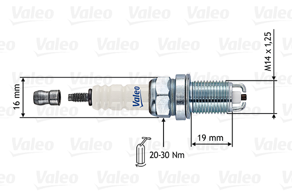 VALEO Gyújtógyertya 246869_VALEO