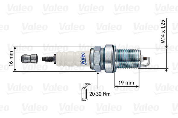 VALEO Gyújtógyertya 246870_VALEO