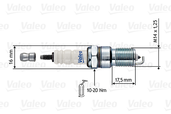 VALEO Gyújtógyertya 246875_VALEO