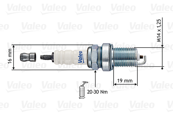 VALEO Gyújtógyertya 246880_VALEO