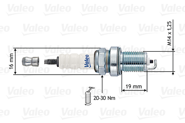 VALEO Gyújtógyertya 246881_VALEO