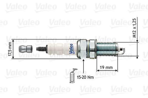 VALEO Gyújtógyertya 246888_VALEO