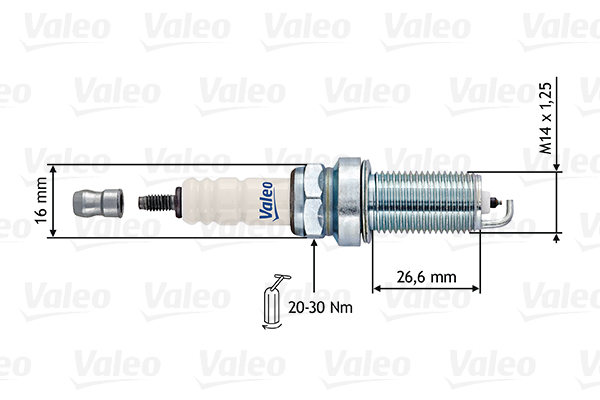 VALEO Gyújtógyertya 246889_VALEO