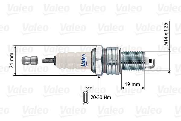 VALEO Gyújtógyertya 246891_VALEO