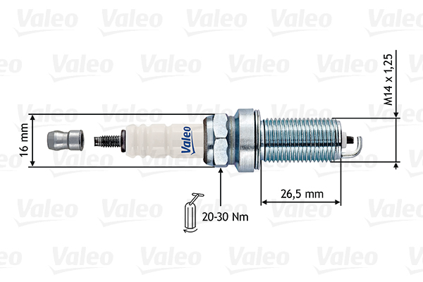 VALEO Gyújtógyertya 246897_VALEO