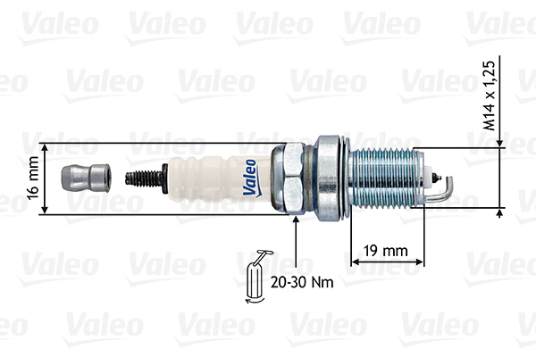 VALEO Gyújtógyertya 246898_VALEO