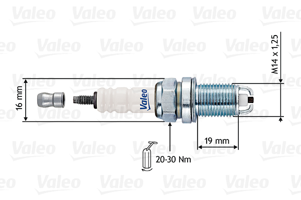 VALEO Gyújtógyertya 246901_VALEO