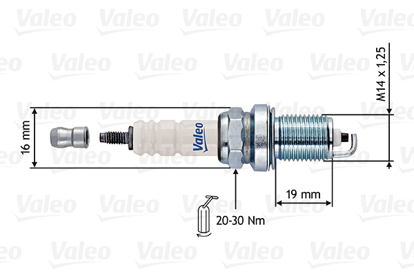 VALEO Gyújtógyertya 246904_VALEO