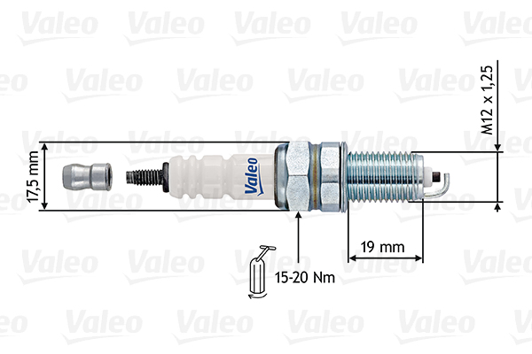 VALEO Gyújtógyertya 246905_VALEO