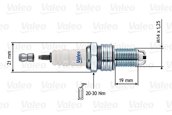 VALEO Gyújtógyertya 246907_VALEO