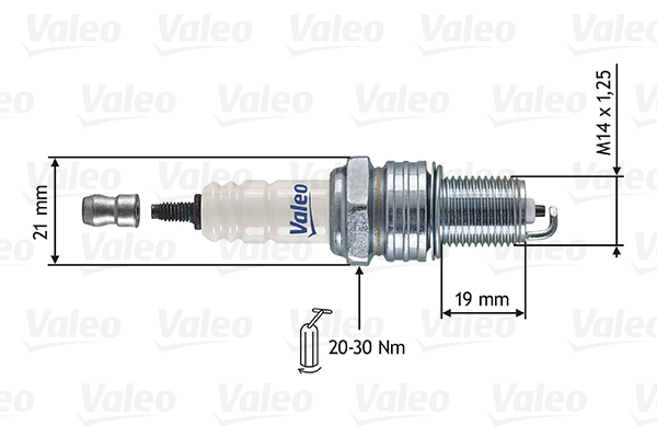 VALEO Gyújtógyertya 246909_VALEO