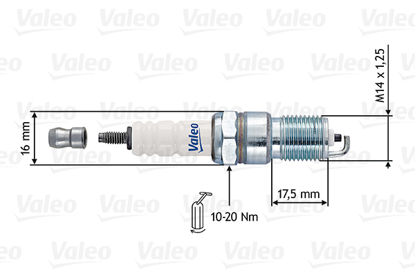 VALEO Gyújtógyertya 246910_VALEO