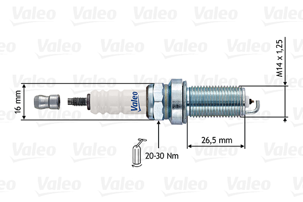 VALEO Gyújtógyertya 246918_VALEO