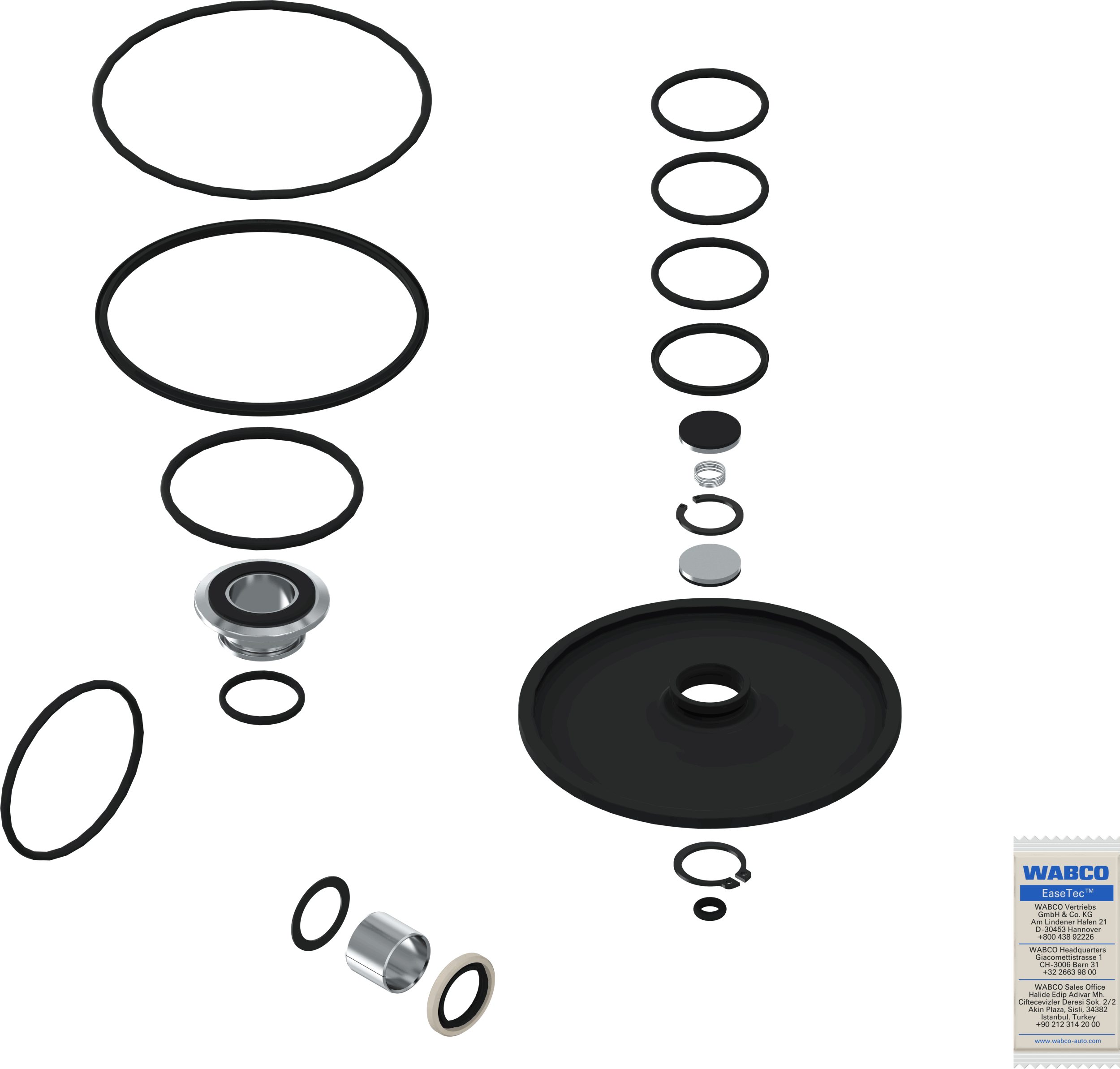 WABCO Javítókészlet, fékerőszabályozó 4757100022_WABCO