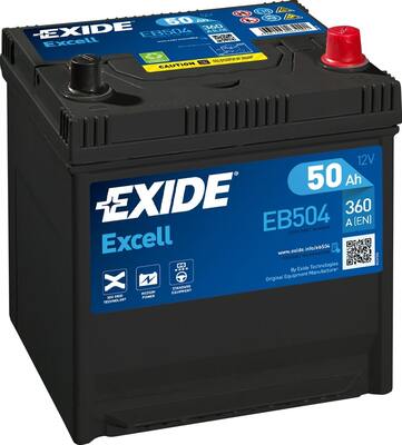 EXIDE EXCELL Akkumulátor, szgk EB504