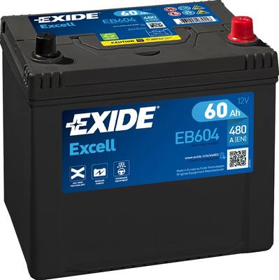 EXIDE EXCELL Akkumulátor, szgk EB604