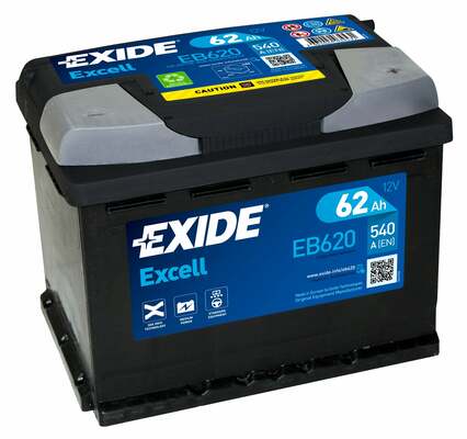 EXIDE EXCELL Akkumulátor, szgk EB620