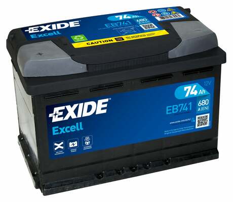 EXIDE EXCELL Akkumulátor, szgk EB741