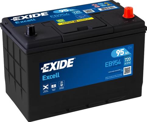 EXIDE Akkumulátor, szgk EB954